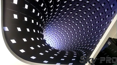 3D натяжные потолки многоуровневые